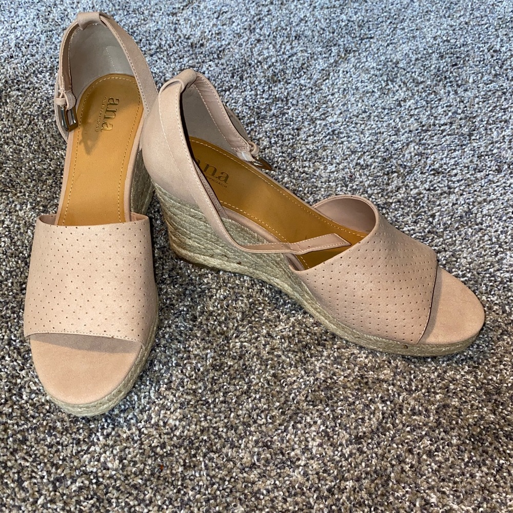 NEW Suede a.n.a Wedges